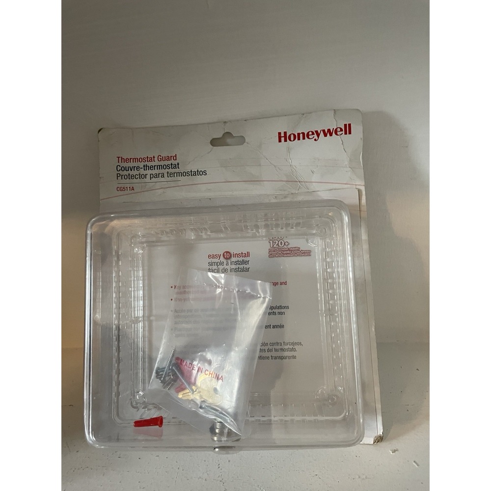 Honeywell CG511A1000 Medium Thermostat Guard With Lock & Key